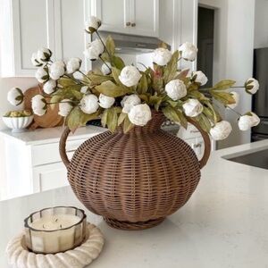 Michael's Ashland Cream Peony Stems Set of 6